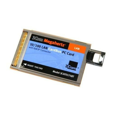 3Com 3CCFE575BT user guide 3Com 3CCFE575BT user guide