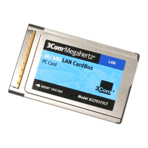 3Com 3CCFE575CT User manual