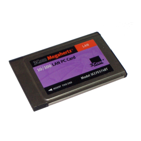3Com 3C3FE574BT user guide