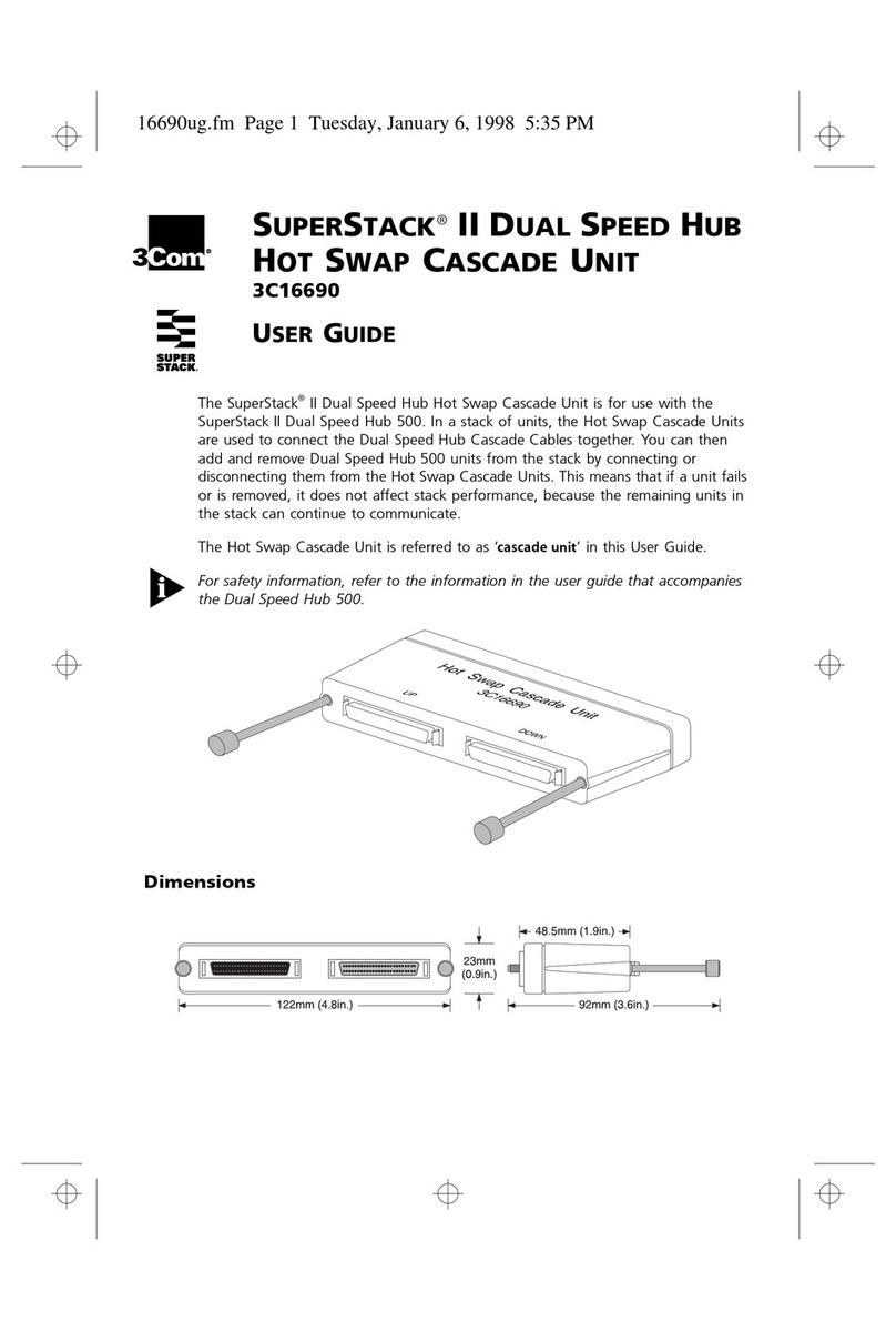 3Com SuperStack II 3C16690 User manual