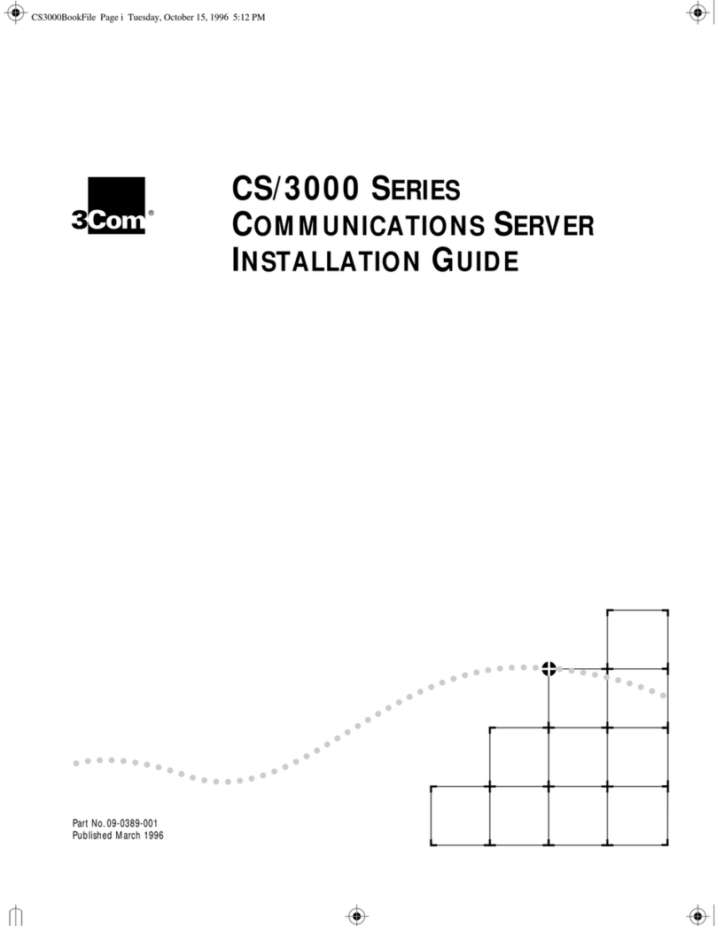 3Com CS/3000-48 User manual