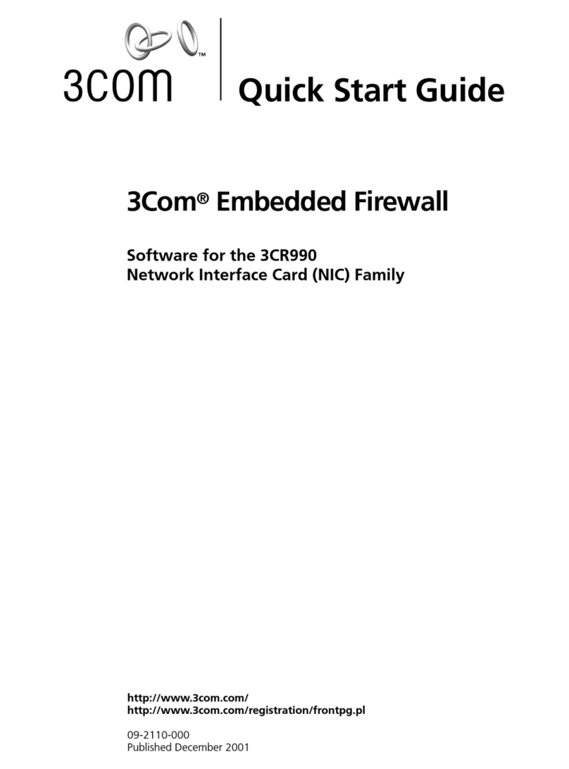 3Com 3CR990 User manual