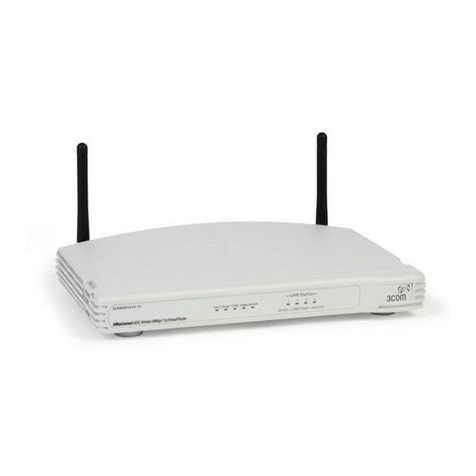 3Com OfficeConnect 3CRWDR101A-75 User manual
