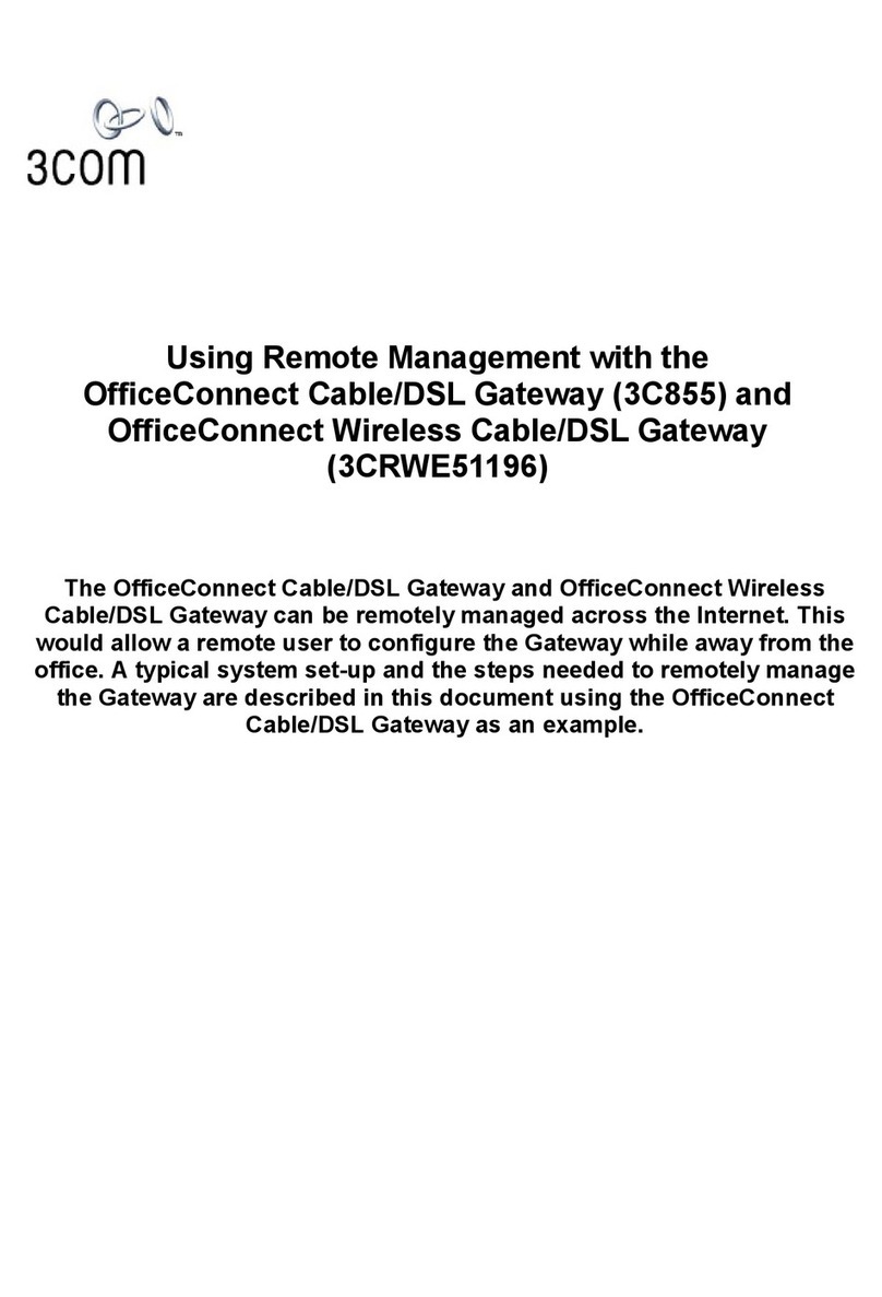 3Com OfficeConnect 3C855 Guide