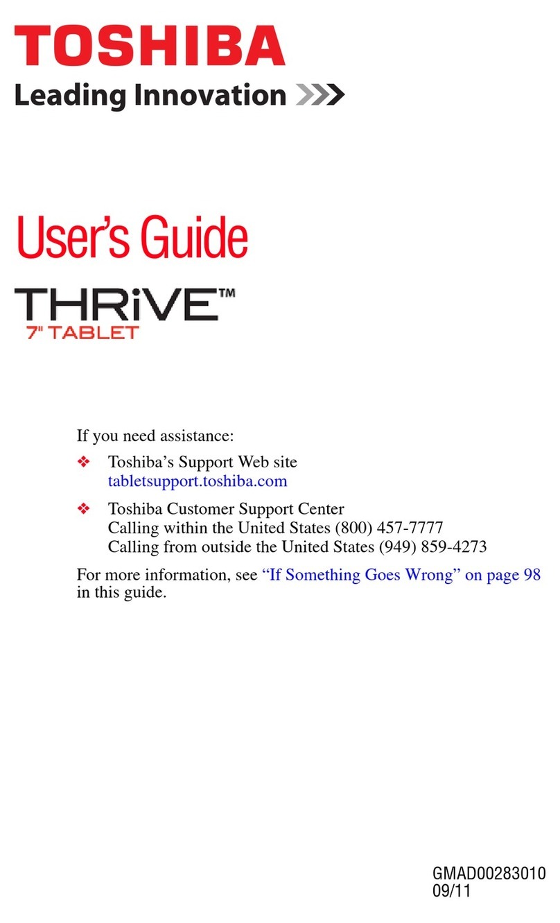 Toshiba AT1S5-SP0101M User manual Toshiba AT1S5-SP0101M User manual
