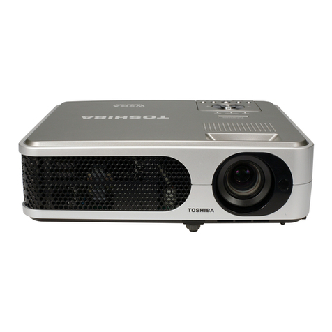 Toshiba TLP-WX2200U - WXGA LCD Projector User manual