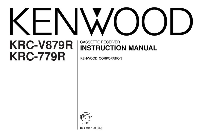 Kenwood KRC-V879R User manual