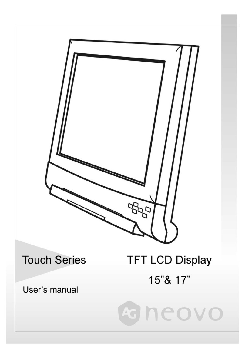 AG Neovo TS-15C User manual