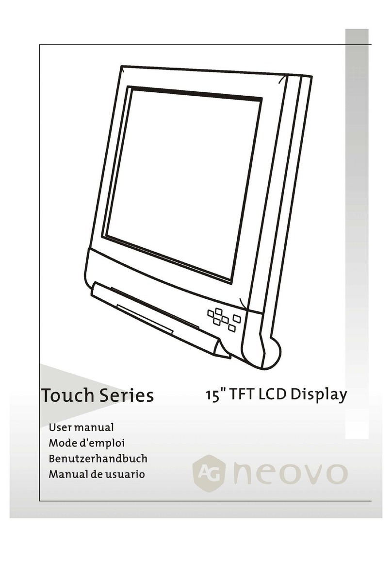 AG Neovo TS-15C User manual