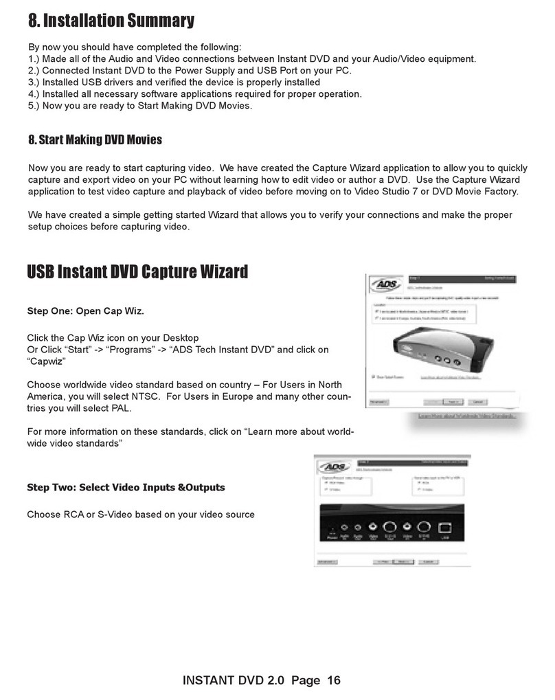 ADS Technologies USBAV-701 install guide