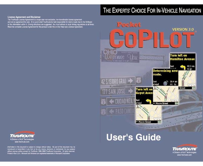 ALK CoPilot CoPilot 3.0 User manual