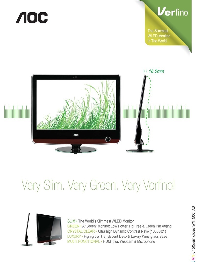 AOC V22 User manual