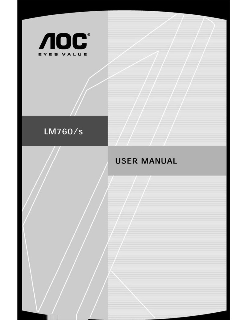 AOC LM760 User manual