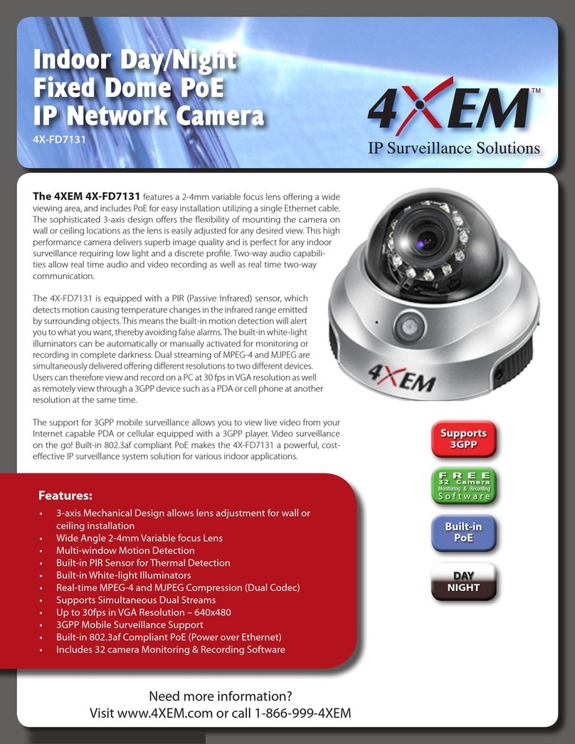 4xem 4X-FD7131 User manual
