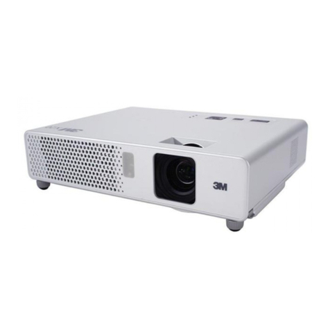 3M Digital Projector X20 Manual