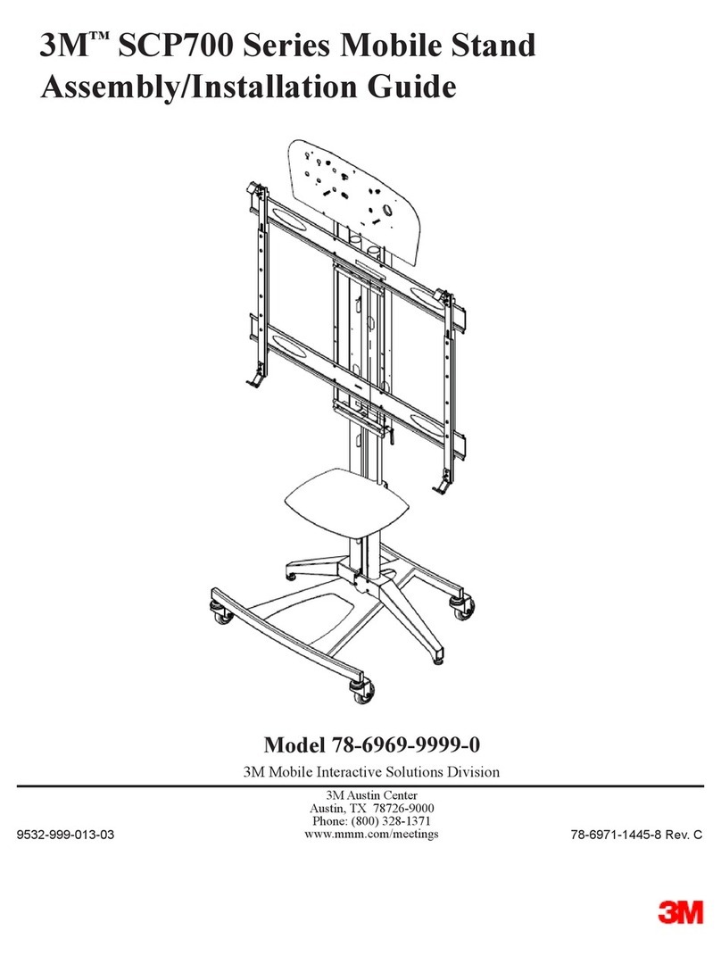 3M SCP716W User manual