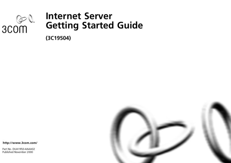 3Com 3C19504 User manual