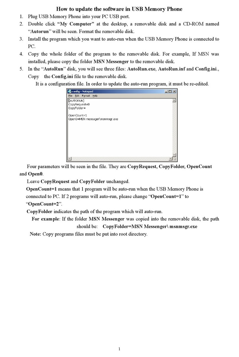 3J USB-P1M Technical manual