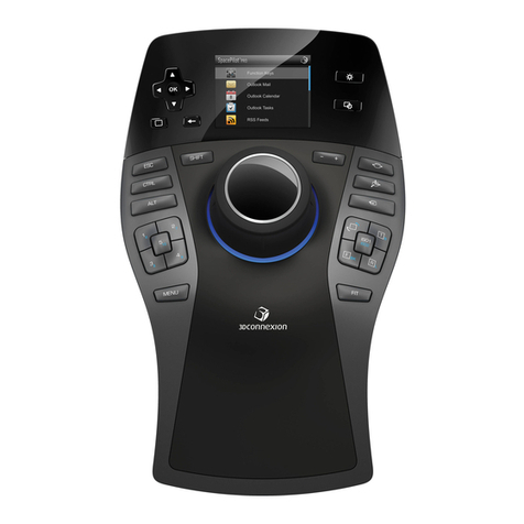 3DConnexion SpacePilot PRO Features guide