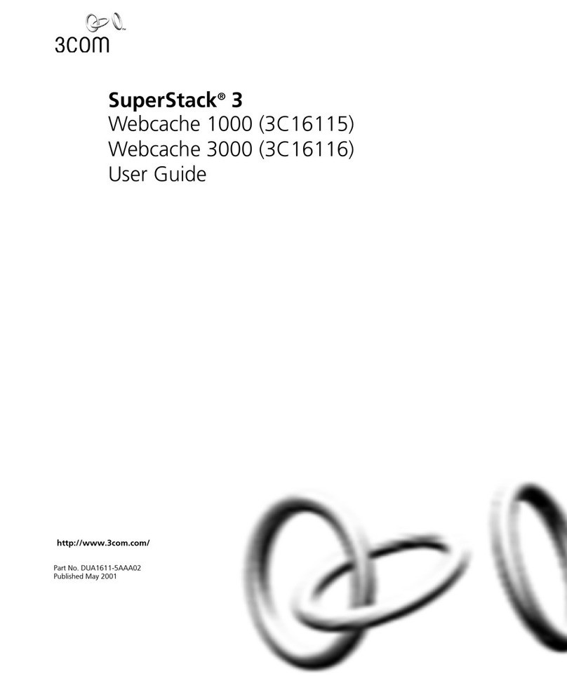 3Com SuperStack 3C16115 user guide