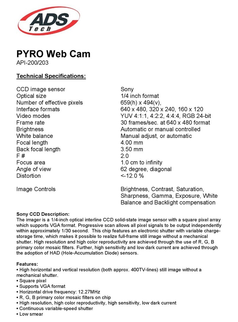 ADS Technologies PYRO API-200 Technical specifications