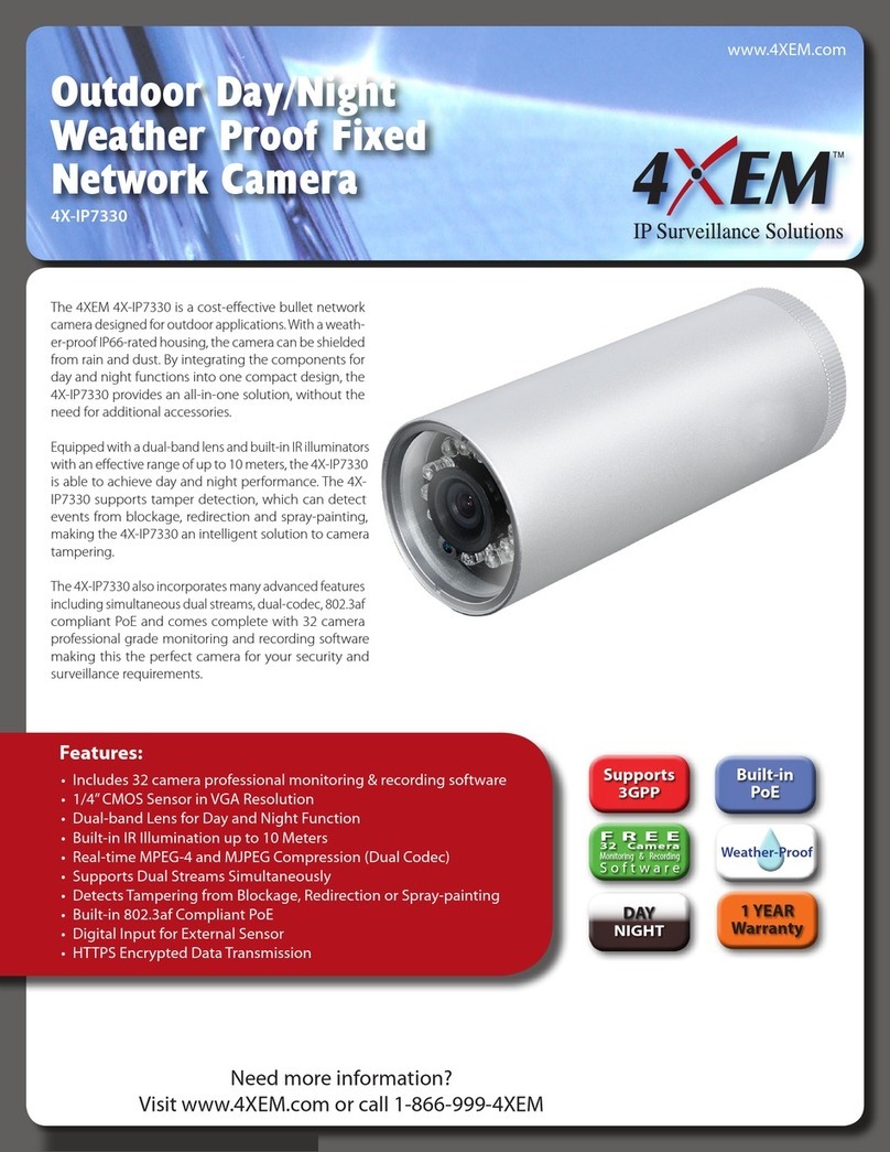 4xem 4X-IP7330 Specifications