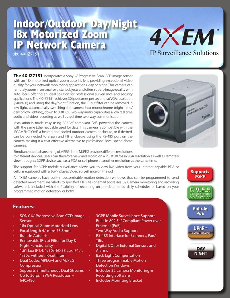 4xem 4X-IZ7151 User manual