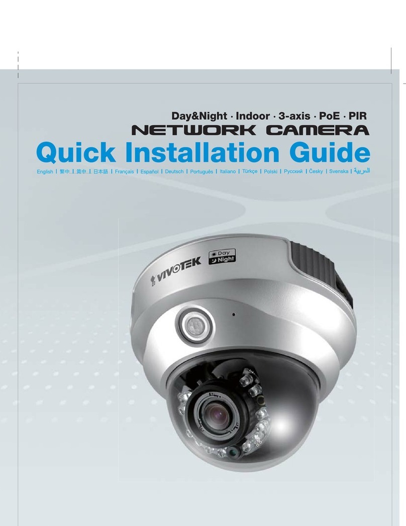 Vivotek 4X-FD7132 User manual