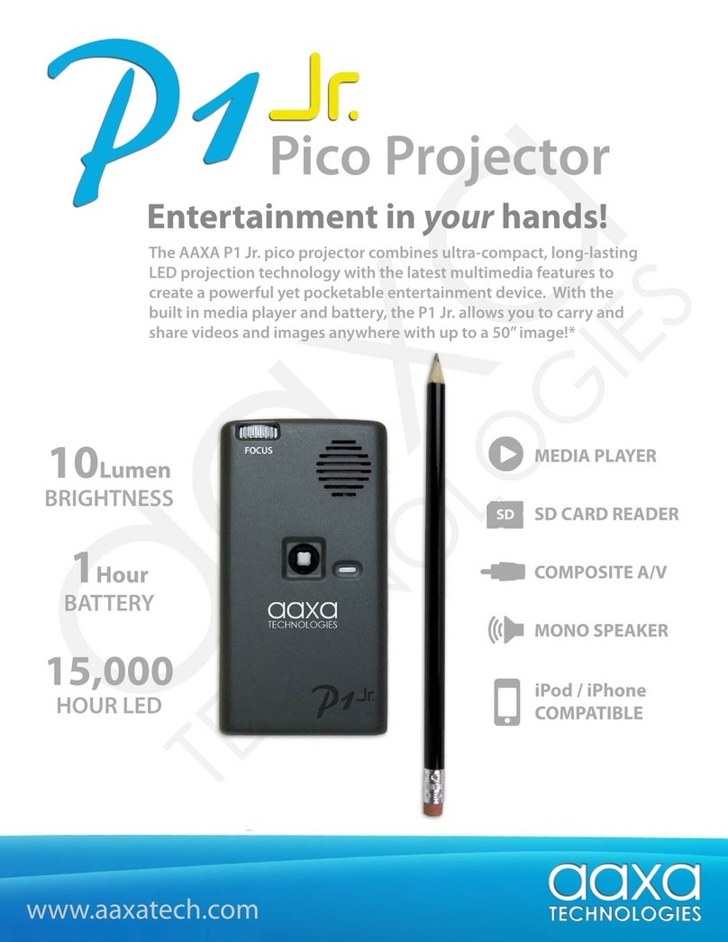 AAXA Technologies P1 User manual