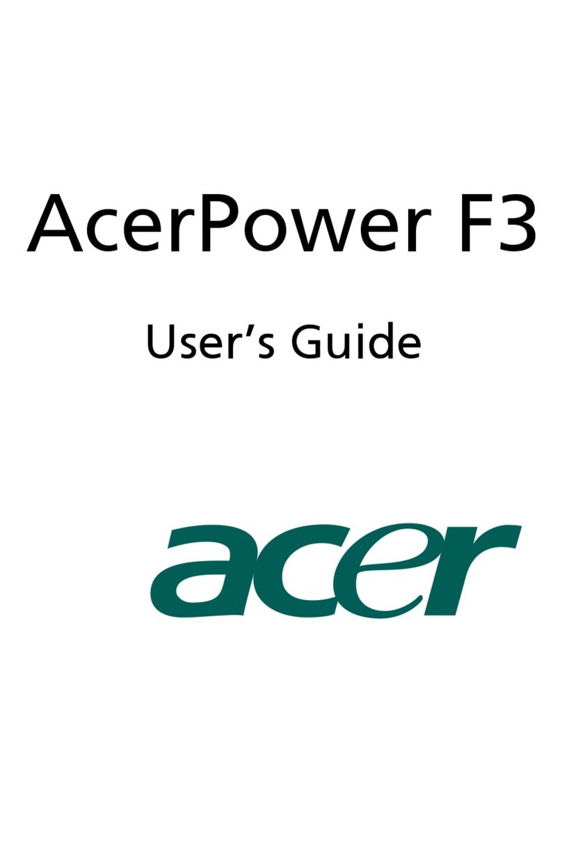 Acer AcerPower F3 user guide