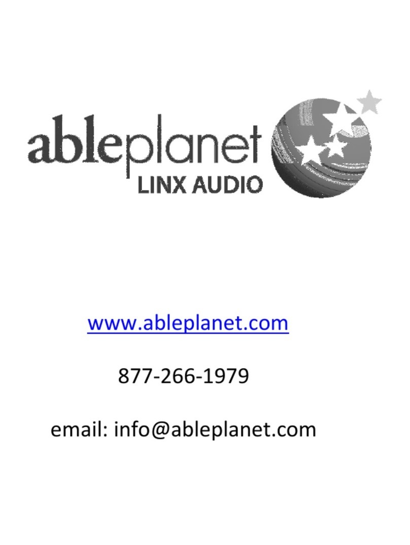 Able Planet Clear Harmony NC600 user guide