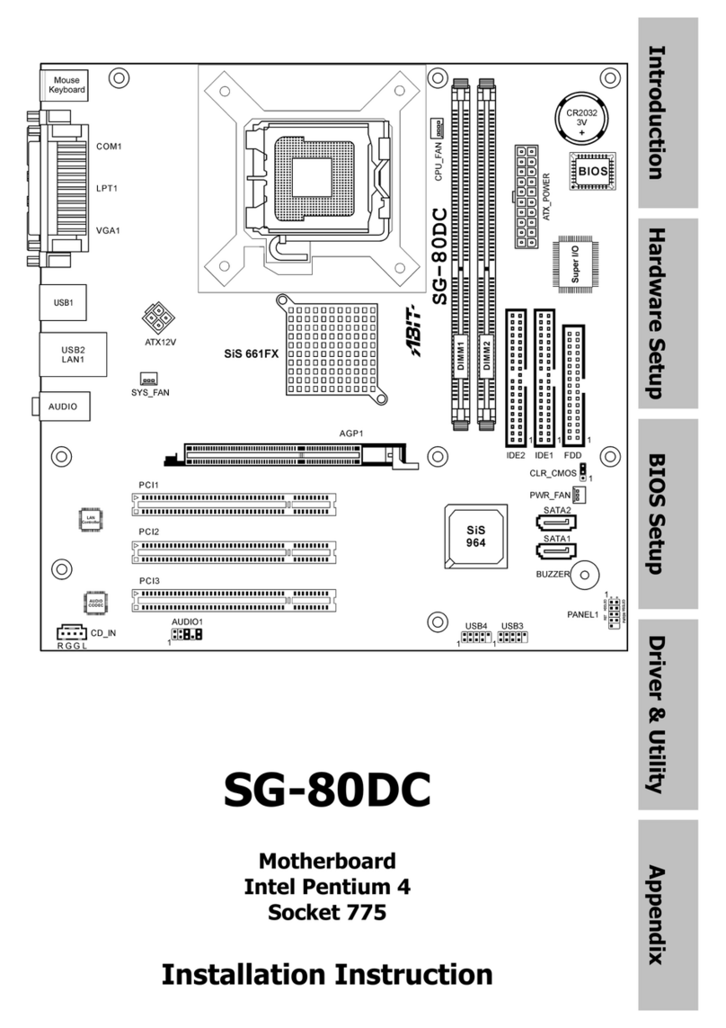 Abit SG-80DC User manual