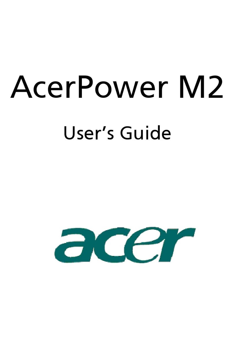 Acer AcerPower M2 User manual Acer AcerPower M2 User manual