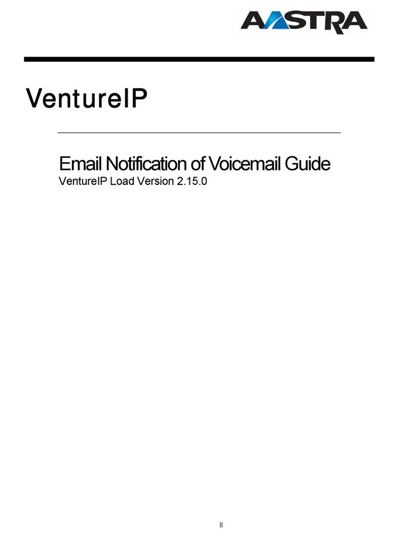 Aastra Venture IP Telephone System Software guide Aastra Venture IP Telephone System Software guide