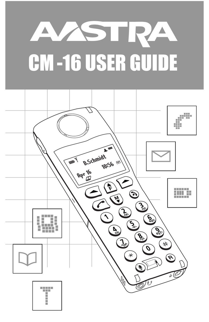 Aastra CM-16 User manual