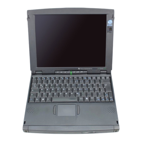 Texas Instruments Extensa 900 User manual