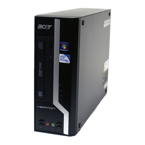 Acer Veriton X480G User manual
