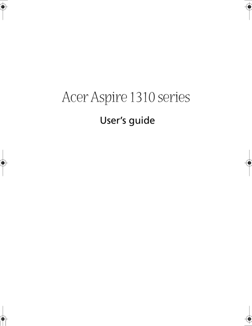 Acer Aspire 1312 user guide