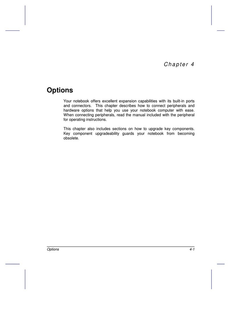 Acer AcerNote Light 370P User manual