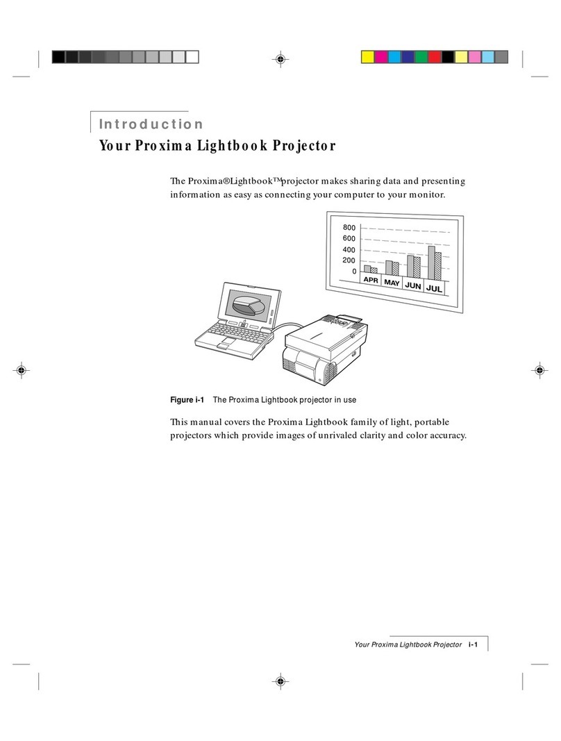 Proxima LightBook 20 User manual