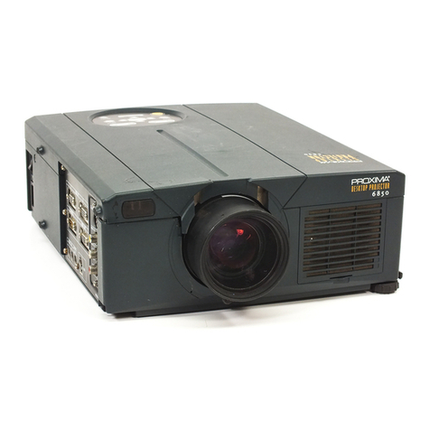 Proxima DP6850 User manual