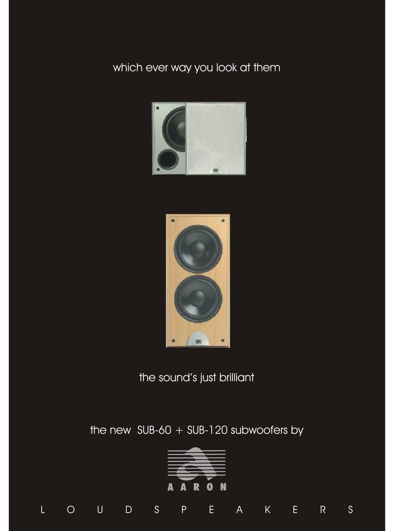 Aaron SUB-120 Specifications
