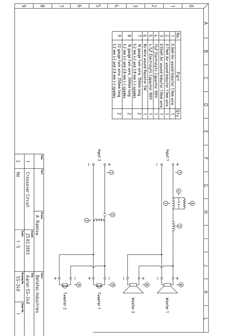 Aaron SS-240 Quick start guide