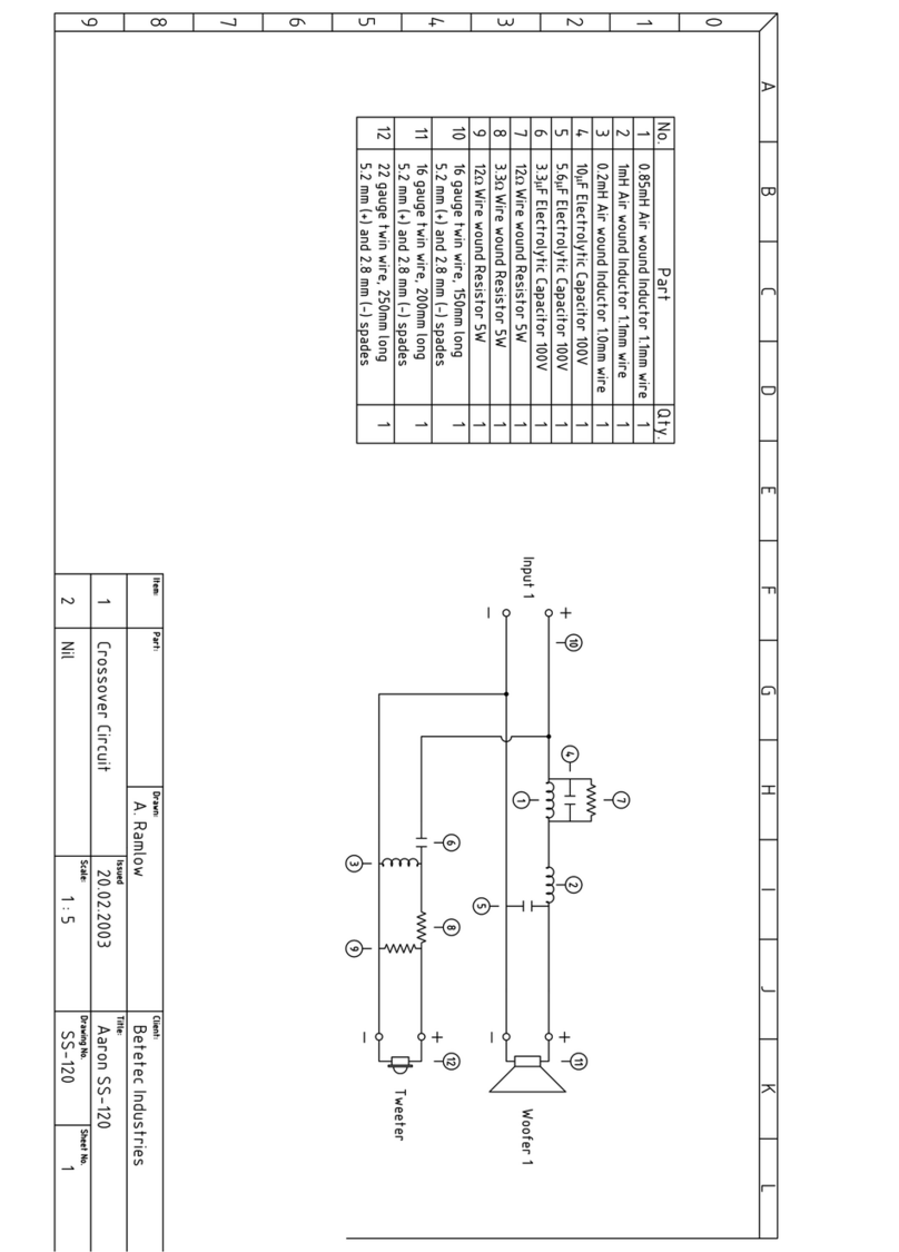 Aaron SS-120 Diagram