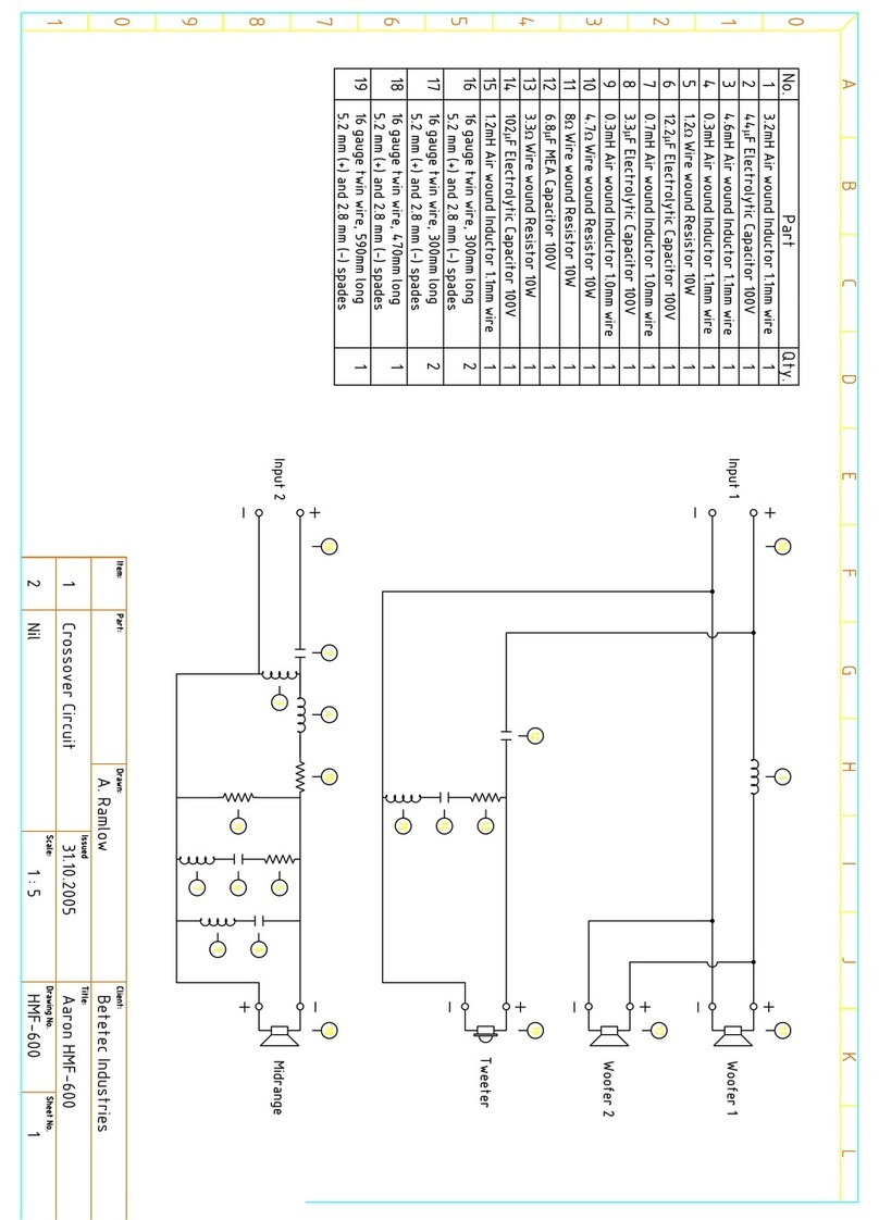 Aaron HMF-600 Quick start guide