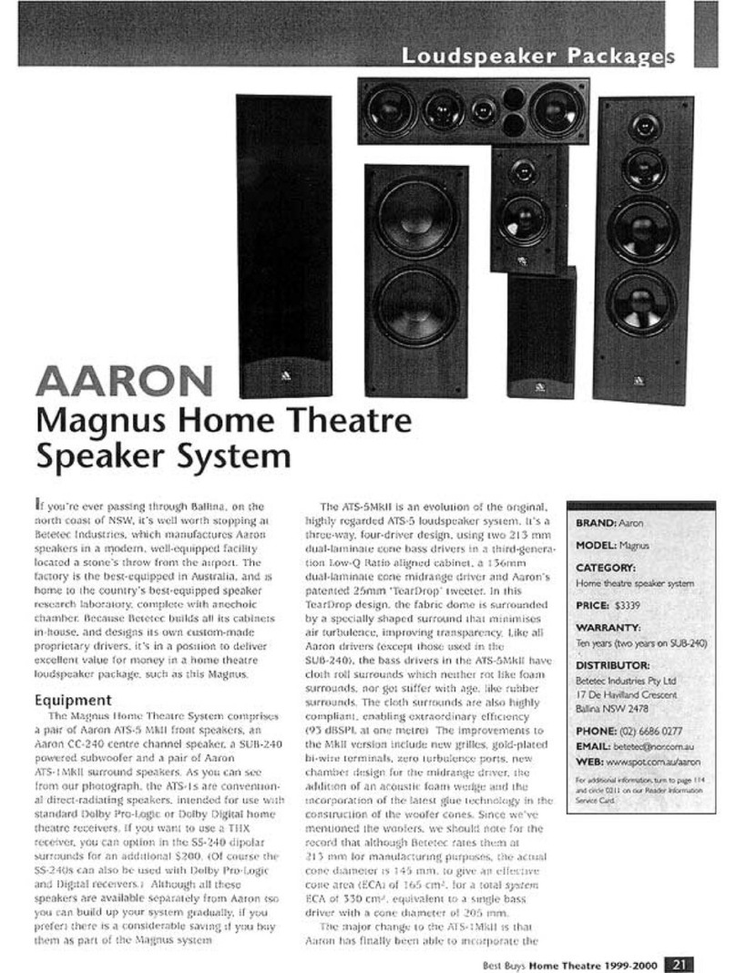 Aaron Mangus User manual