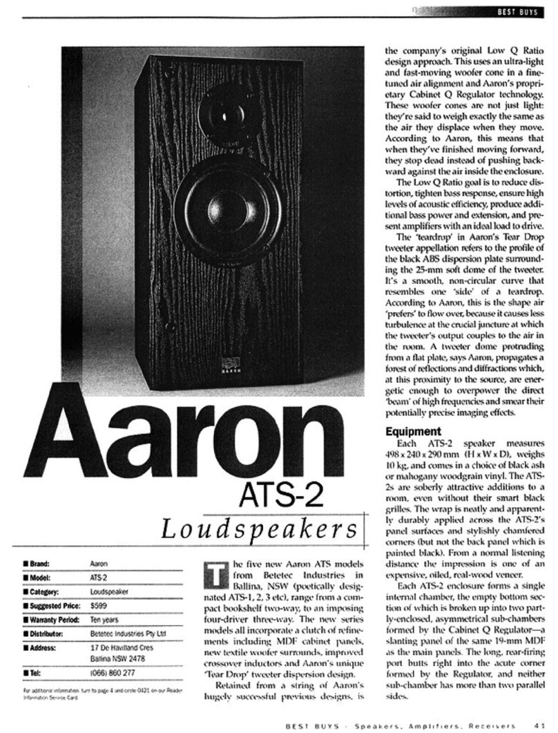 Aaron ATS-2 brochure
