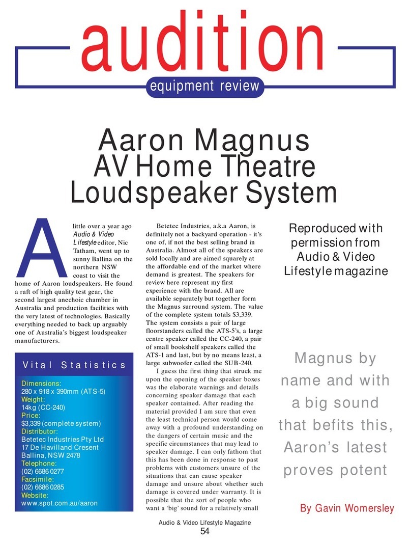Aaron ATS-1 brochure