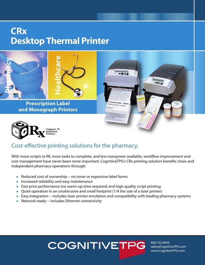 CognitiveTPG C/Rx User manual