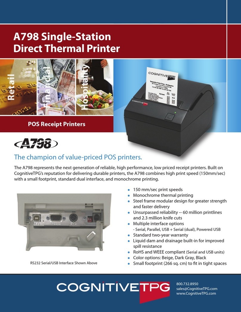 CognitiveTPG A798 User manual